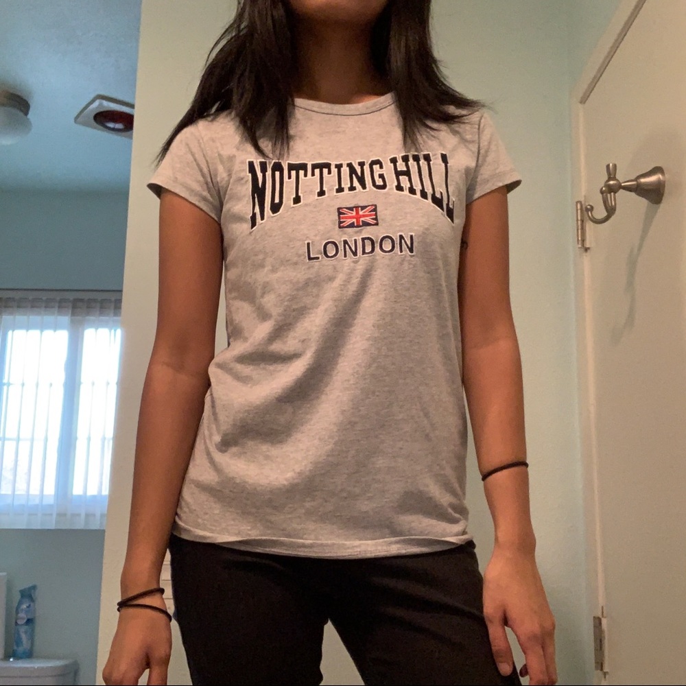 grey/gray nottinghill london tshirt